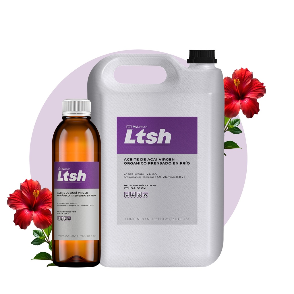 Aceite de Hibisco Virgen Organico